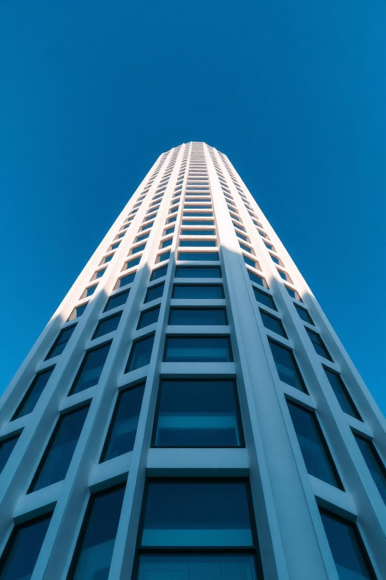 Tall office tower